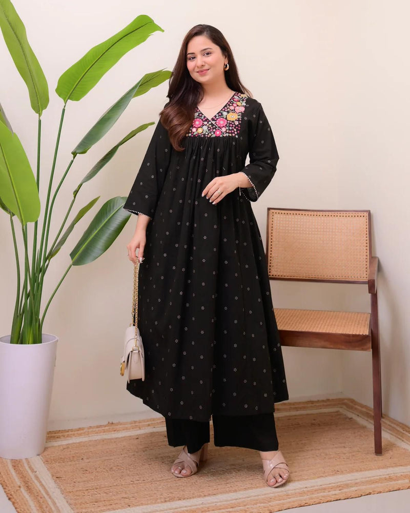 Embroidered Dress